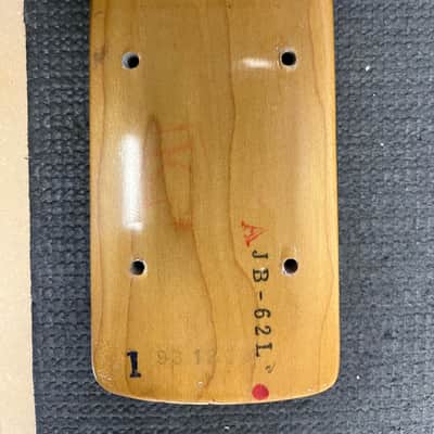 Vintage Fender JB62/LH ‘62 Reissue Jazz Bass 1993 - Lefty - Sunburst MIJ image 12