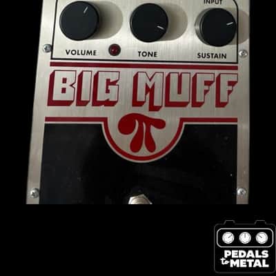Electro-Harmonix Big Muff Pi 2000 - Present - Silver / Black / Red - X18359 image 1