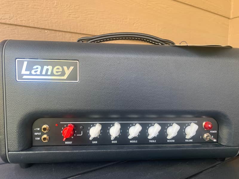 Laney CUB-SUPERTOP 15-Watt Guitar Head 2010s - Black image 1