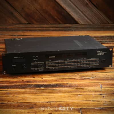 1980s Kawai K3M Rackmount Wavetable Hybrid Synthesizer K3