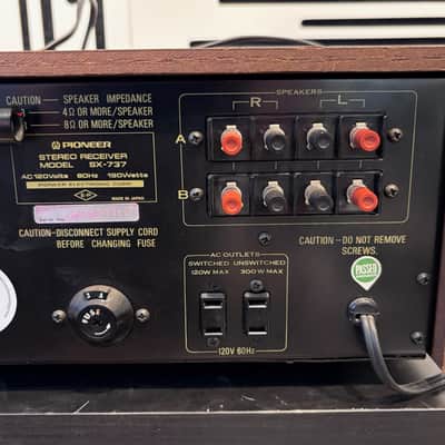 Pioneer SX-737 AM/FM Stereo Receiver - Vintage image 9