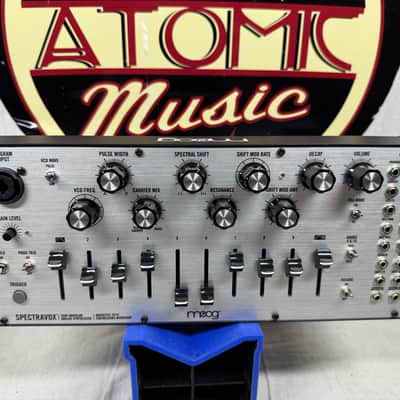Moog Spectravox Semi-Modular Analog Synthesizer with Power Supply + Soft Case 2019 - Limited Moogfest 2019 Engineering Workshop Edition image 8
