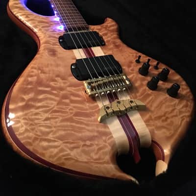 Alembic Darling 2011 Chocolate Quilt w/ Blue LEDS image 1