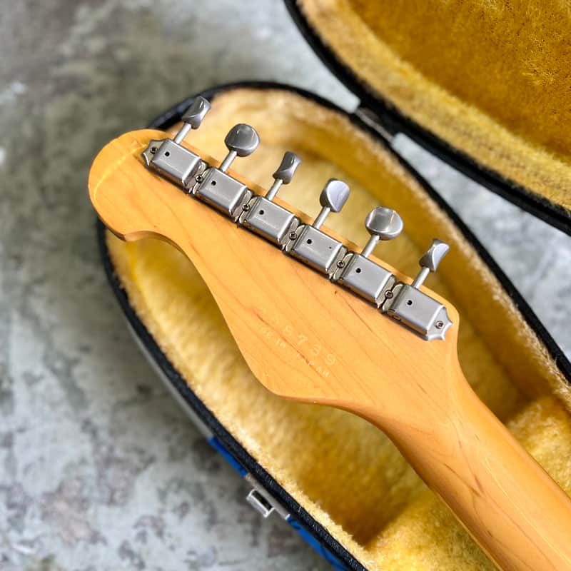 Yamaha ST-360R c 1970's - Black strat style electric guitar