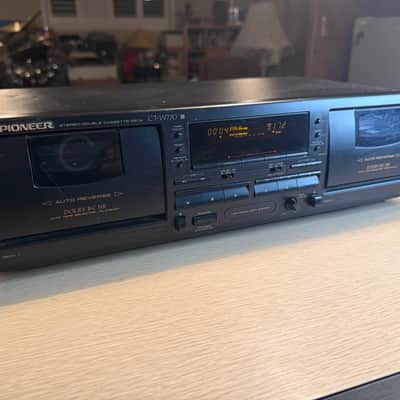 Pioneer CT-W770 Dual Auto-Reverse Stereo Double Cassette Deck Dolby B,C Tested🔥 image 2