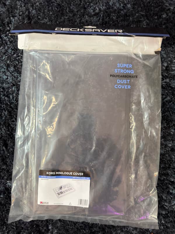 Brand New Decksaver Korg Minilogue/XD Synthesiser Cover - Clear image 1