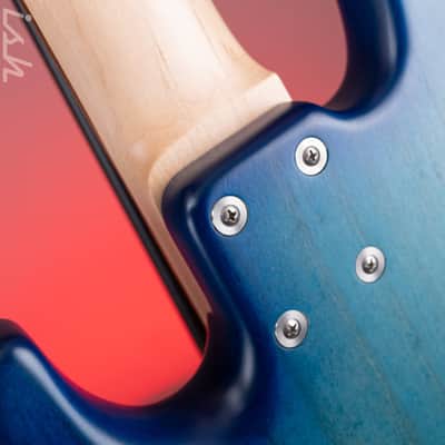 2023 Sadowsky Metroline Vintage J/J 5-String Bora Blueburst image 14
