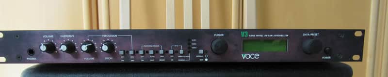 VOCE V3 Tone Wheel Organ Synthesizer Black image 1
