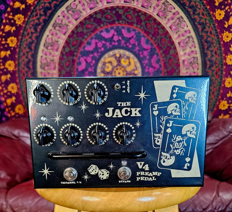 Victory Amps V4 The Jack 2-Channel 180-Watt Hybrid Guitar Amp Pedal 2022 - Present - Black