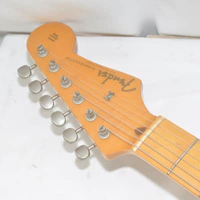 Fender Japan ST57(T)'57 Stratocaster 2-Tone Sunburst Electric Guitar Ref No 7481 image 8