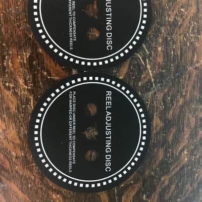 Burlington Recording Reel To Reel Adjustment Discs (PAIR) image 1