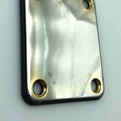 Neck Plate w/Gasket & Hardware - Relic’d Gold image 3
