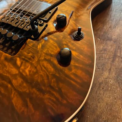 ESP E-II Horizon FR-II 2021 - Present - Tiger Eye Sunburst image 3