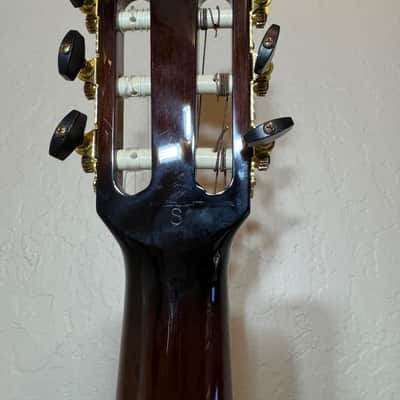Ibanez GA35TCE-DVS Classical Dark Violin Sunburst High Gloss + Hardshell Case image 11