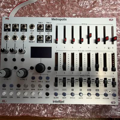 Intellijel Intellijel Metropolix Eurorack Pitch and Gate Sequencer Module - Silver image 1