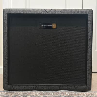 Divided by 13 1x12D Closed Back Speaker Cabinet - Pewter Trout Tolex, Matching V image 1