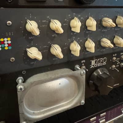 AudioScape Engineering Co. DC-101 D-COMP 2-Channel Limiter / Compressor 2018 - 2021 - Green image 2