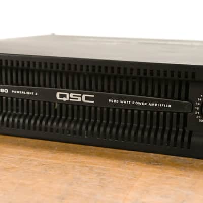QSC PL380 Powerlight 3 Series 2-Channel Power Amplifier CG01047 image 3