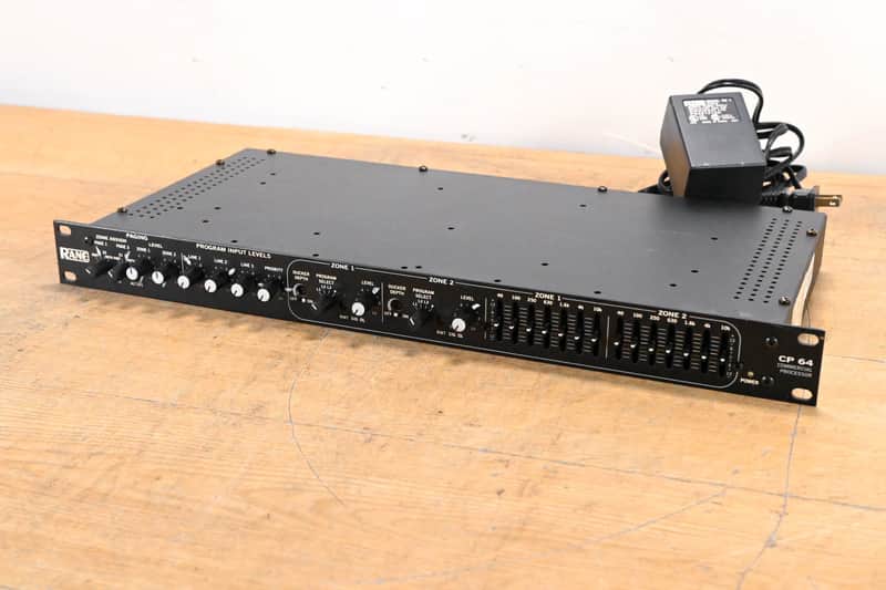 Rane CP64 Dual Zone Audio Distribution and Paging Preamp CG01ULU image 1