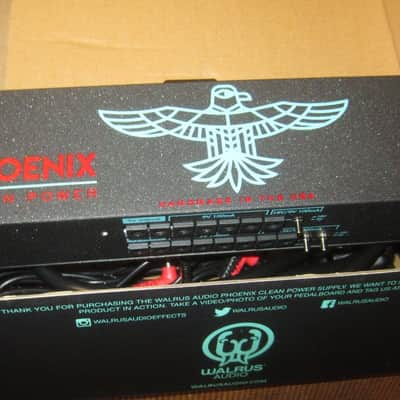 ~2024 Walrus Audio Phoenix Clean Power Power Supply Black image 1