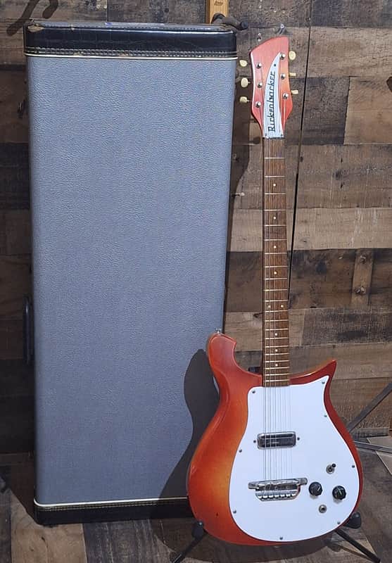 1966 Rickenbacker 420 W/OHSC - Fireglo - Original - Excellent