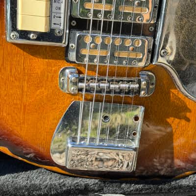 Teisco Spectrum 22 1967年以降 ビザール ビンテージ 60's Teisco Spectrum 22 - Sunburst | Reverb