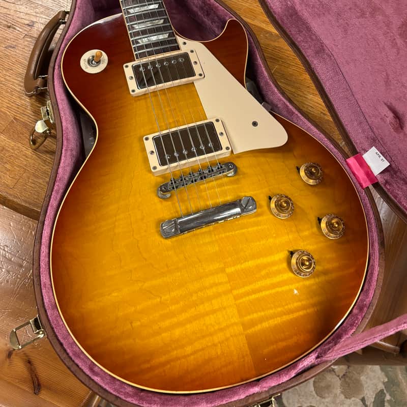 2007 Gibson Custom Shop ‘59 Les Paul Reissue R9 VOS Yamano Sunrise Teaburst image 1