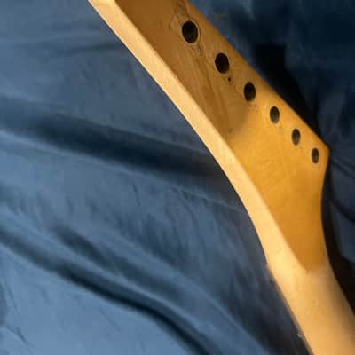 Lasido Jackson style 80s Pointy neck maple with ebony fingerboard image 5