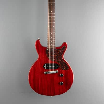 Gibson USA Les Paul Junior Double Cutaway - Vintage Cherry w/Tortoise Pickguard image 3