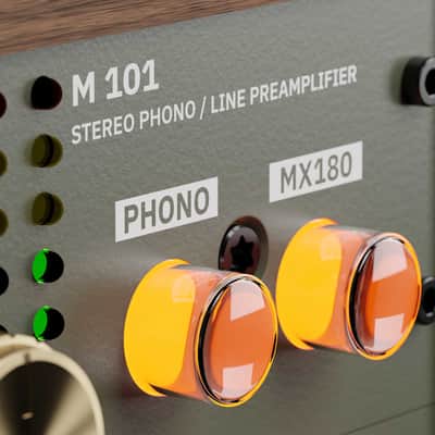 Rodec BUNK 01, Walnut Green - MM Phono Preamp. - Turntable preamp image 8
