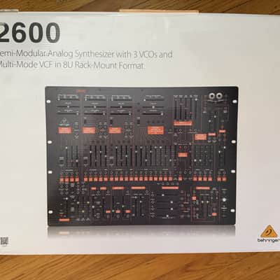 Behringer 2600 Semi-Modular Analog Synthesizer 2020 - Present - Black