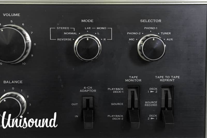 Sansui AU-7500 Stereo Integrated Amplifier in Very Good | Reverb