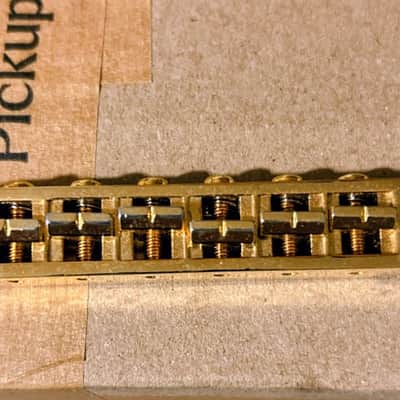Schaller Gibson Nashville tune-o-matic bridge 2000’s - Gold image 3