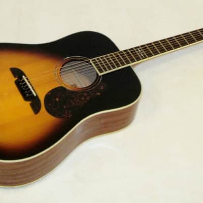 Alvarez Artist Series AD-60 AD60SB Sunburst Acoustic Dreadnought Guitar image 2