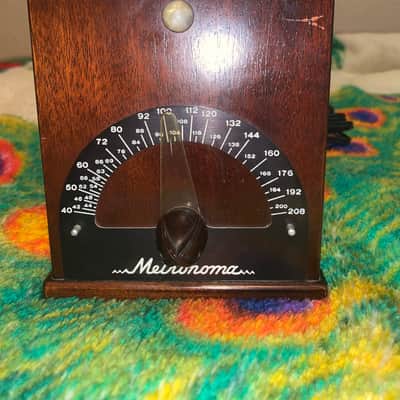 Crystalab Metronoma 1950s Real wood tube metronome image 2