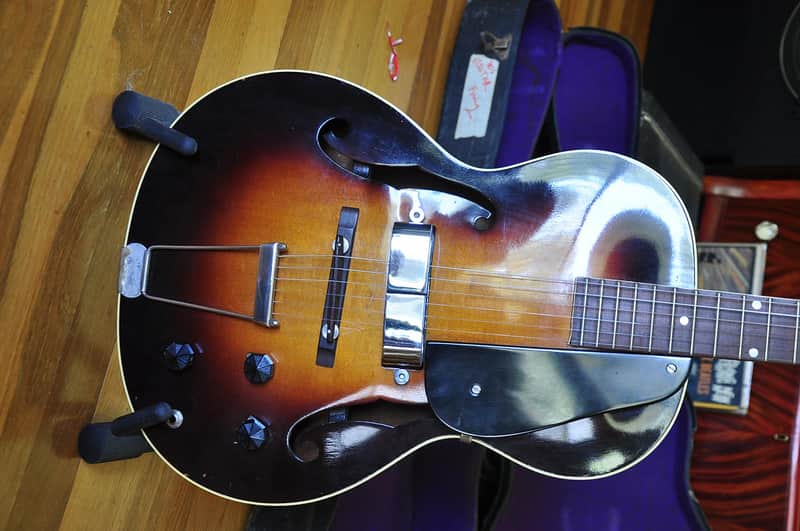 Electar Epiphone Model M 1937 sunburst with Model M amp image 1
