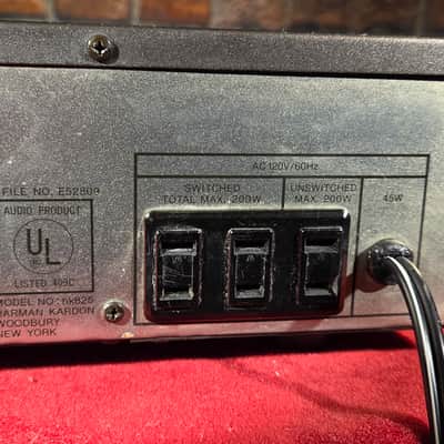 Vintage 1980s Harman/Kardon HK 825 Stereo Preamplifier image 10