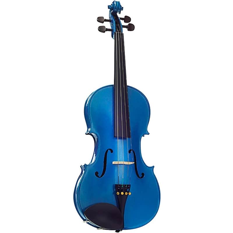 Stentor Harlequin 16" Viola Outfit, case, bow, Blue