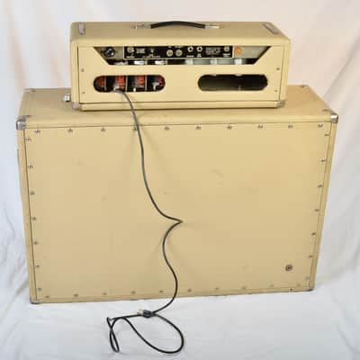 Vintage 1963 Fender Showman Head & Cab w/ Original JBL D130F – Serviced – Local Pickup image 11