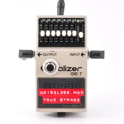 Boss GE-7 Modified True Bypass & Noiseless Equalizer Made In Taiwan 2002 Used From Japan #MP58507 image 6