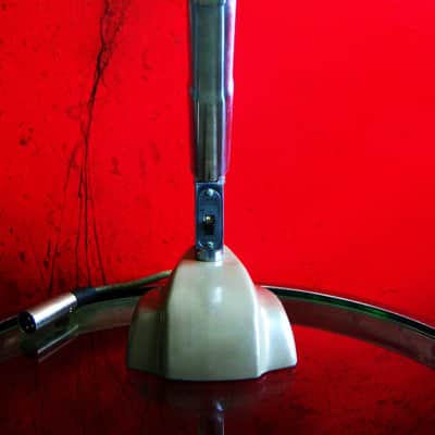 Vintage 1950's Ampex H-1390 / Electro-Voice 636 Omnidirectional Dynamic Microphone Hi Z w stand and cable 664 630 605# 1 image 4