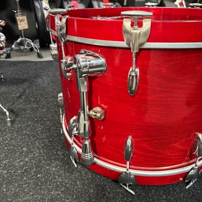 Vintage 1979 Gretsch Transition Badge Jasper Shell 4-Piece 12/13/16/22 Drum Kit Set in Rosewood Gloss Lacquer (Rm 4) image 14