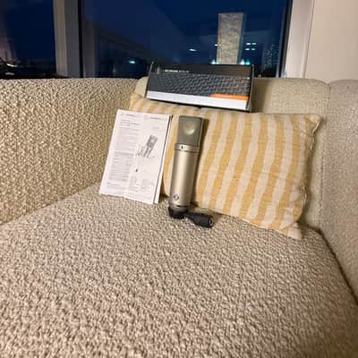 Neumann U 87 Ai Large Diaphragm Multipattern Condenser Microphone 1986 - Present - Nickel image 2