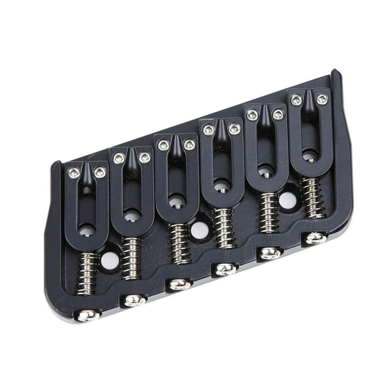 WSC Partsland 6-String Multi Scale Fixed Guitar Bridge - Guitar Part image 1
