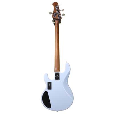 Sterling by Music Man StingRay HH Ray34 Bass Guitar in Daphne Blue image 9