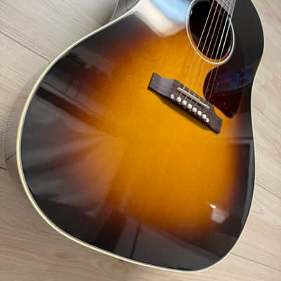 Gibson J-45 Standard Electric / Acoustic Guitar - Vintage Sunburst #5010 image 2