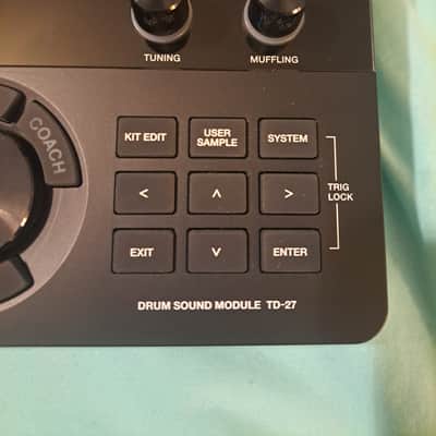 Roland TD27 Sound Module Version 2.21 Digital Inputs with Trigger Snake Owner’s Manual Mounting kit VDRUMS - EXCELLENT image 12
