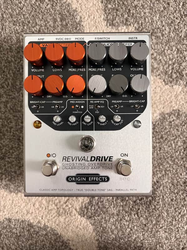 Origin Effects RevivalDrive Custom Ghosting Overdrive with