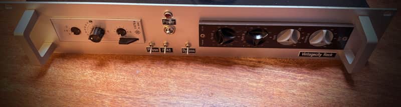 Vintage Telefunken Channel Strip: V676a Preamp + W395a EQ (Vintage City Custom Rack) image 1