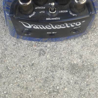 Rare Danelectro Blue Paisley Pure Drive | Reverb Canada